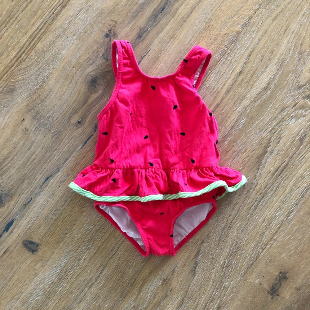 Le Top Watermelon Skirted Swimsuit